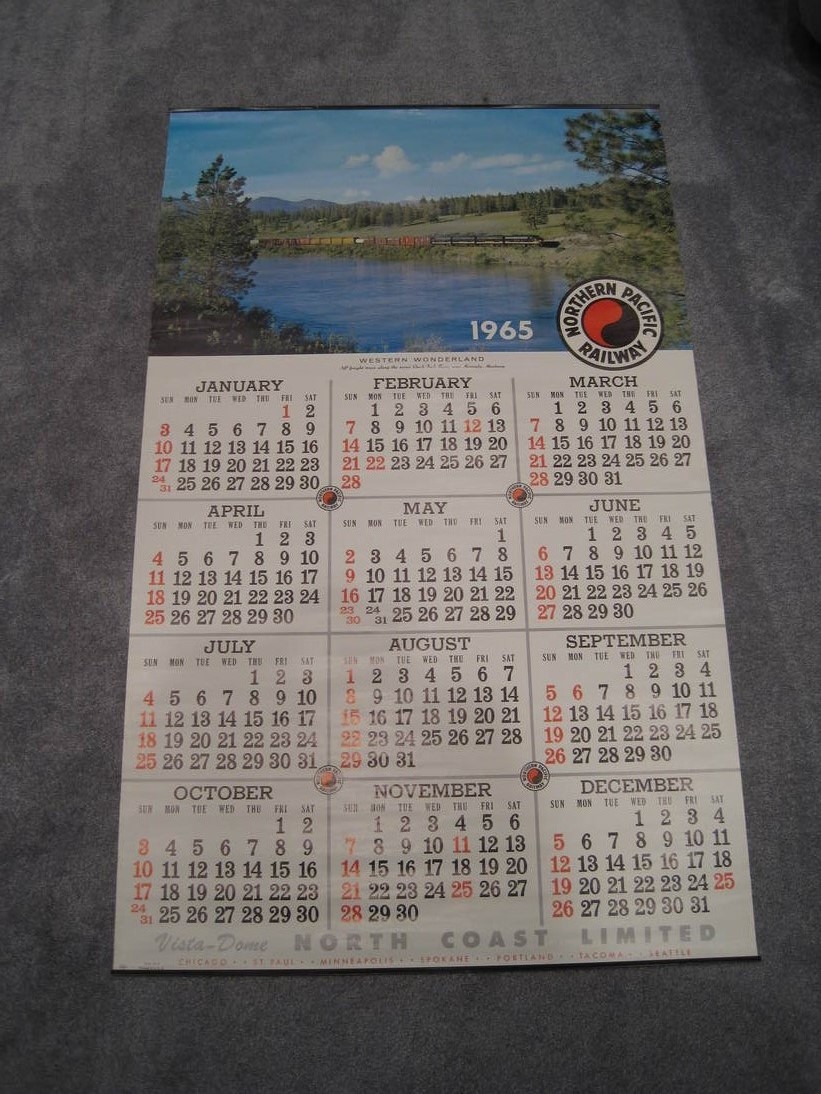 Railroad Calendars
